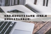 负债高,综合评分不足怎么恢复（负债高,综合评分不足怎么恢复正常）