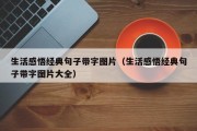 生活感悟经典句子带字图片（生活感悟经典句子带字图片大全）