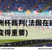 法国欧洲杯裁判(法国在欧洲杯中的裁判变得重要)